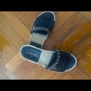 Authentic Chanel Slides